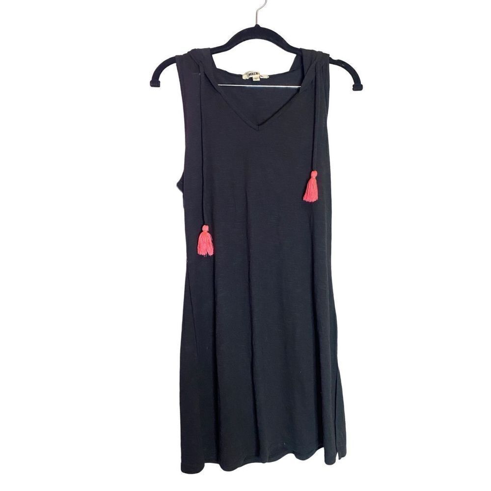 Miken Swim Tank Top Tunic CoverUp with Open Back Detail
